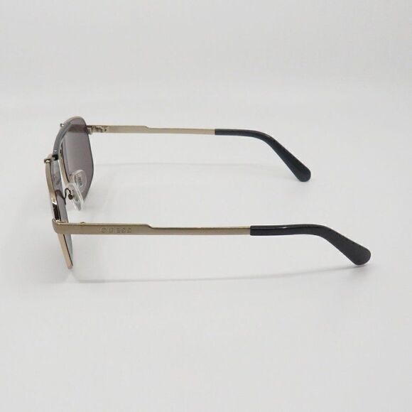 Guess GU00054 33A New Gold/Solid Gray Pilot Men's Sunglasses - Picture 5 of 9